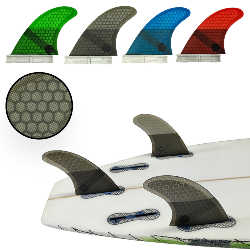 Surfboard Leash - ครีบกระดานโต้คลื่น M Tri Fins รุ่น UPSURF