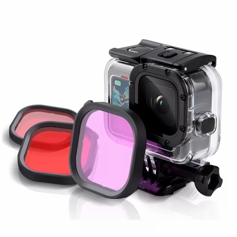 Snorkel Set - ชุดฟิลเตอร์สีแดง Magenta Snorkel Lens สำหรับกล้อง 9/10