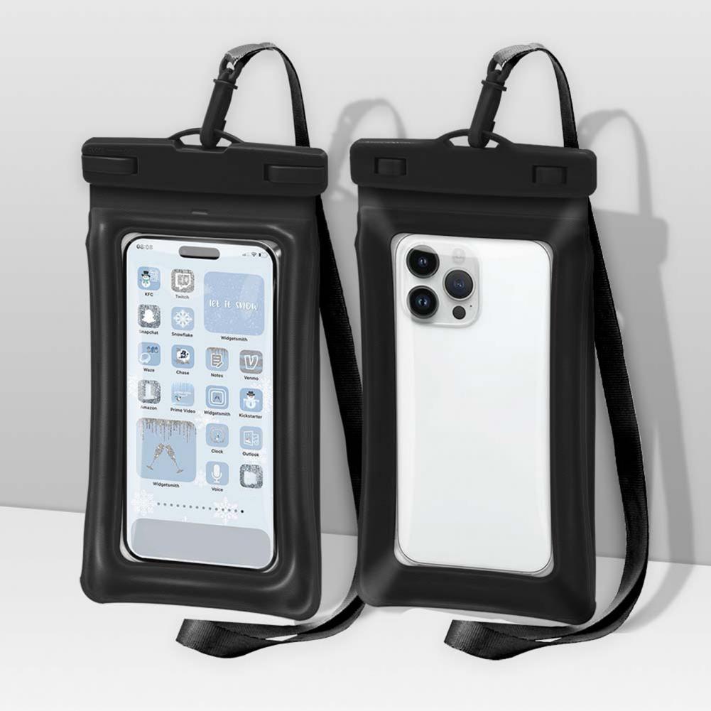 Dry Bag Waterproof - ซองกันน้ำสำหรับโทรศัพท์มือถือ พร้อมสายคล้องคอ สำหรับใช้ใต้น้ำ ชายหาด ว่ายน้ำ