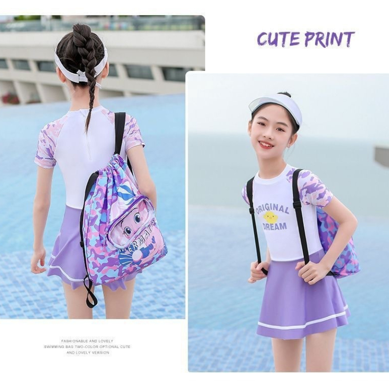 กระเป๋าว่ายน้ำสำหรับเด็กแบบพกพ - Dry Bag Waterproof บทวิจารณ์และราคา