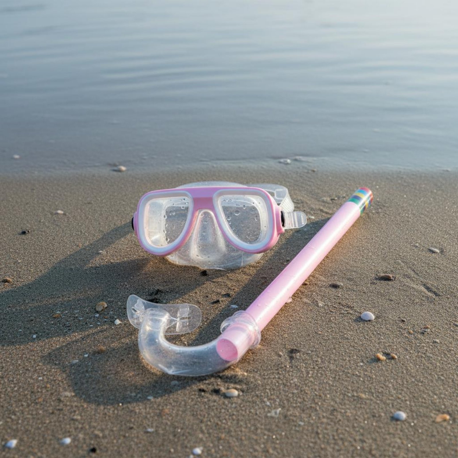 ชุดหน้ากากดำน้ำสำหรับเด็ก ชุดท - Snorkel Set บทวิจารณ์และราคา