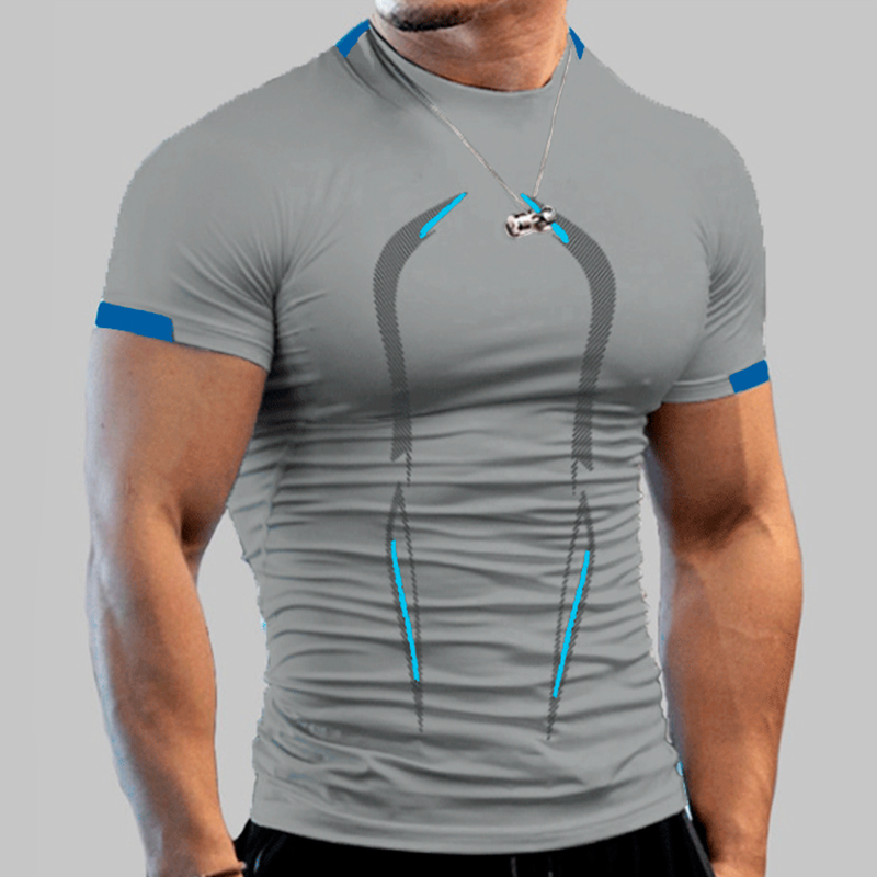 สไตล์ยิมออกกําลังกายการบีบอัดเ - Rash Guard บทวิจารณ์และราคา