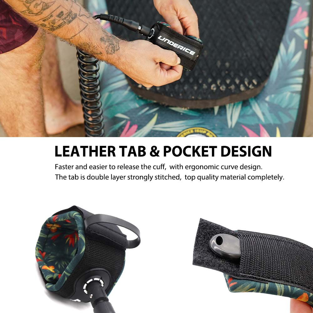 สายรัดข้อเท้าสำหรับแพดเดิลบอร์ - Surfboard Leash บทวิจารณ์และราคา