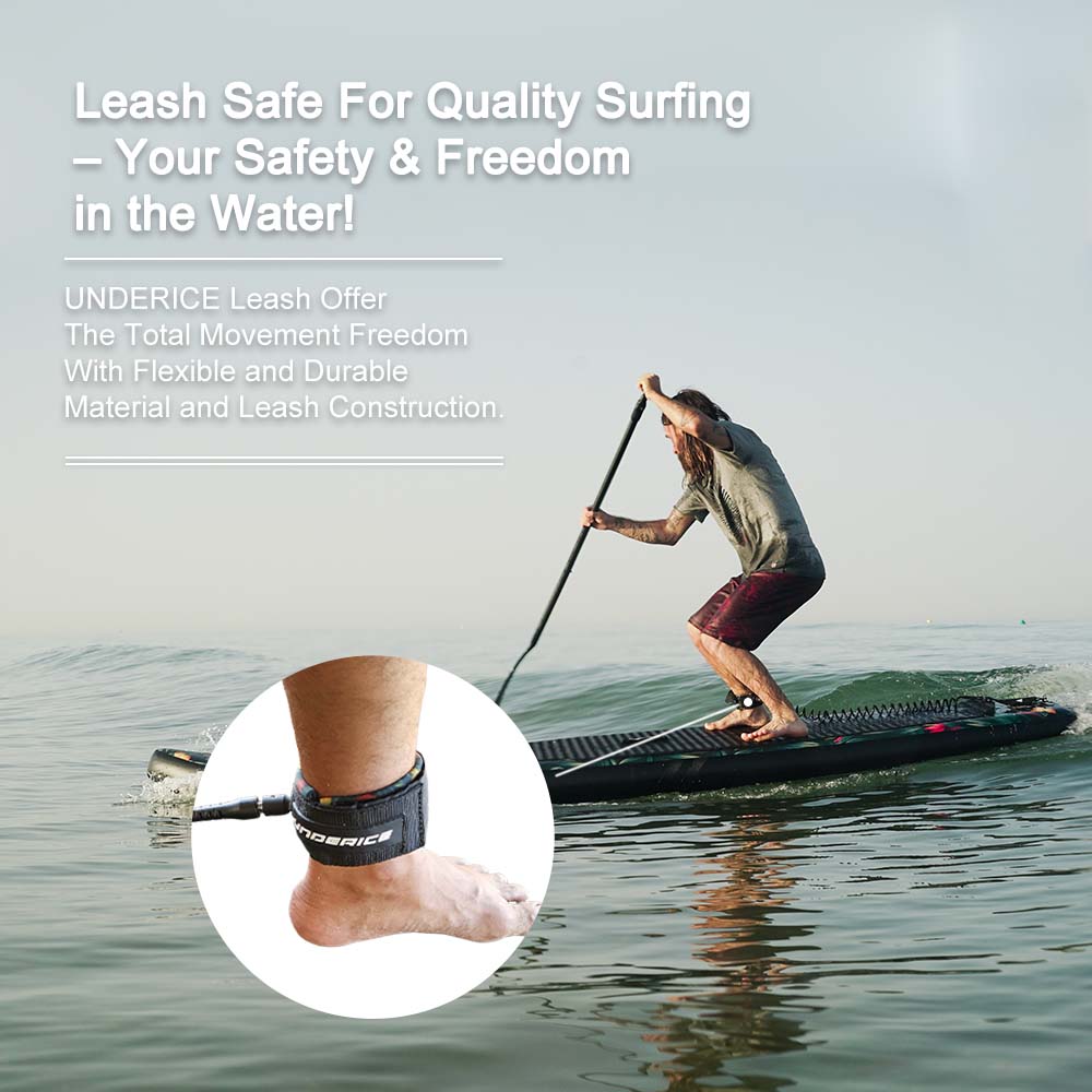สายรัดข้อเท้าสำหรับแพดเดิลบอร์ - Surfboard Leash บทวิจารณ์และราคา