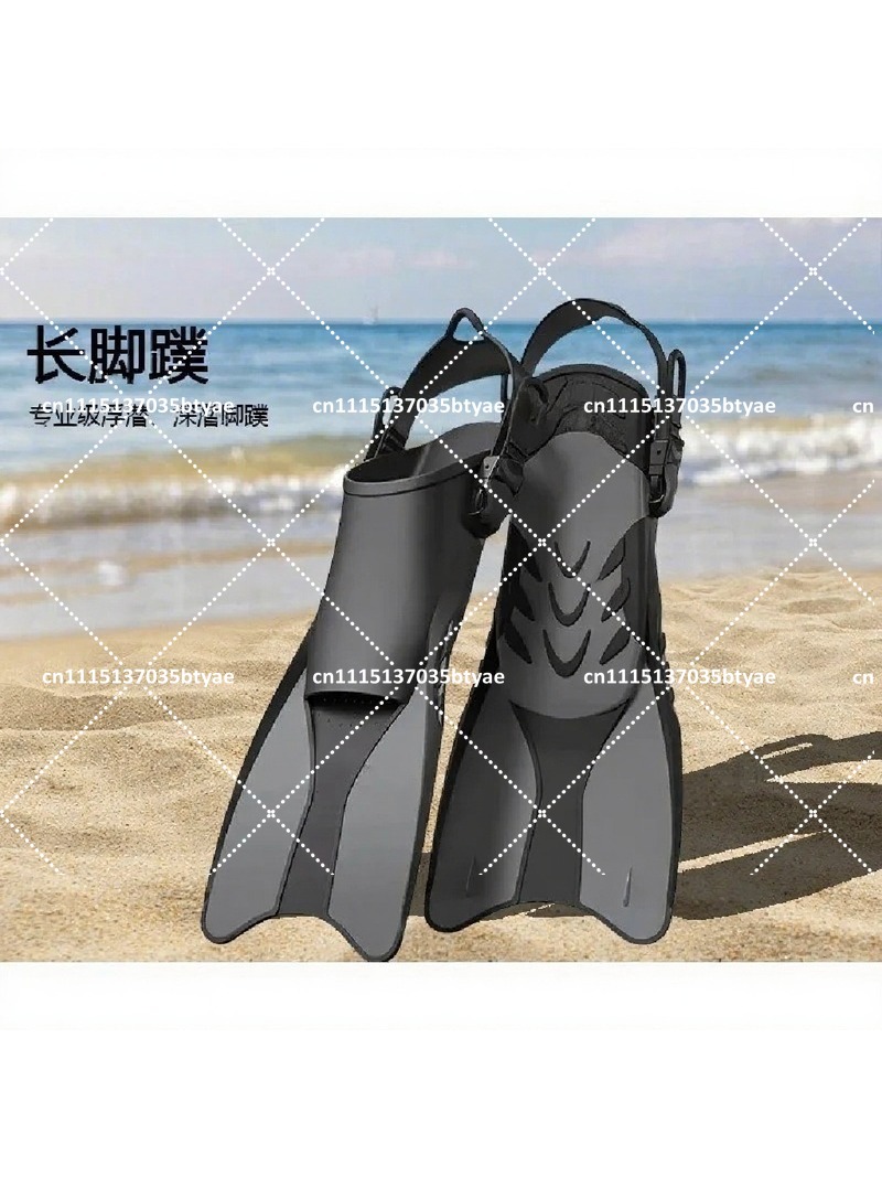 ครีบดำน้ำแบบผูกเชือกปรับได้สำห - Snorkeling Gear บทวิจารณ์และราคา