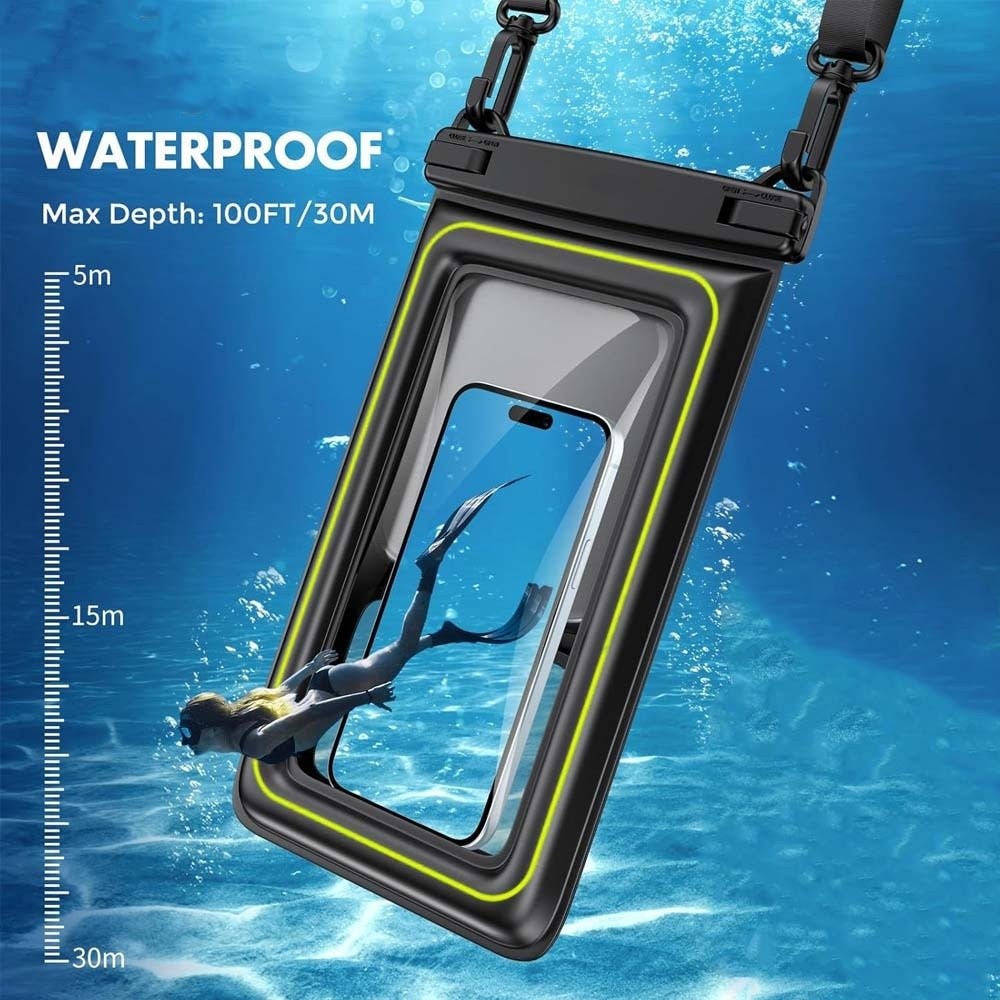 กระเป๋ากันน้ำสำหรับโทรศัพท์มือ - Dry Bag Waterproof บทวิจารณ์และราคา