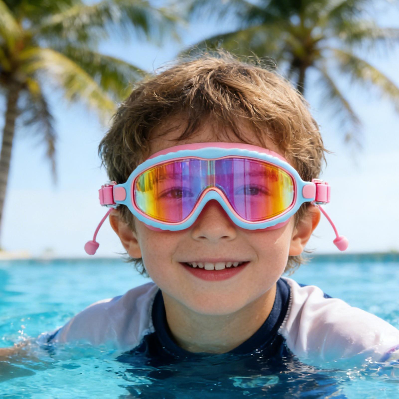 แว่นตาสำหรับเด็กสำหรับว่ายน้ำป - Goggles Swim บทวิจารณ์และราคา