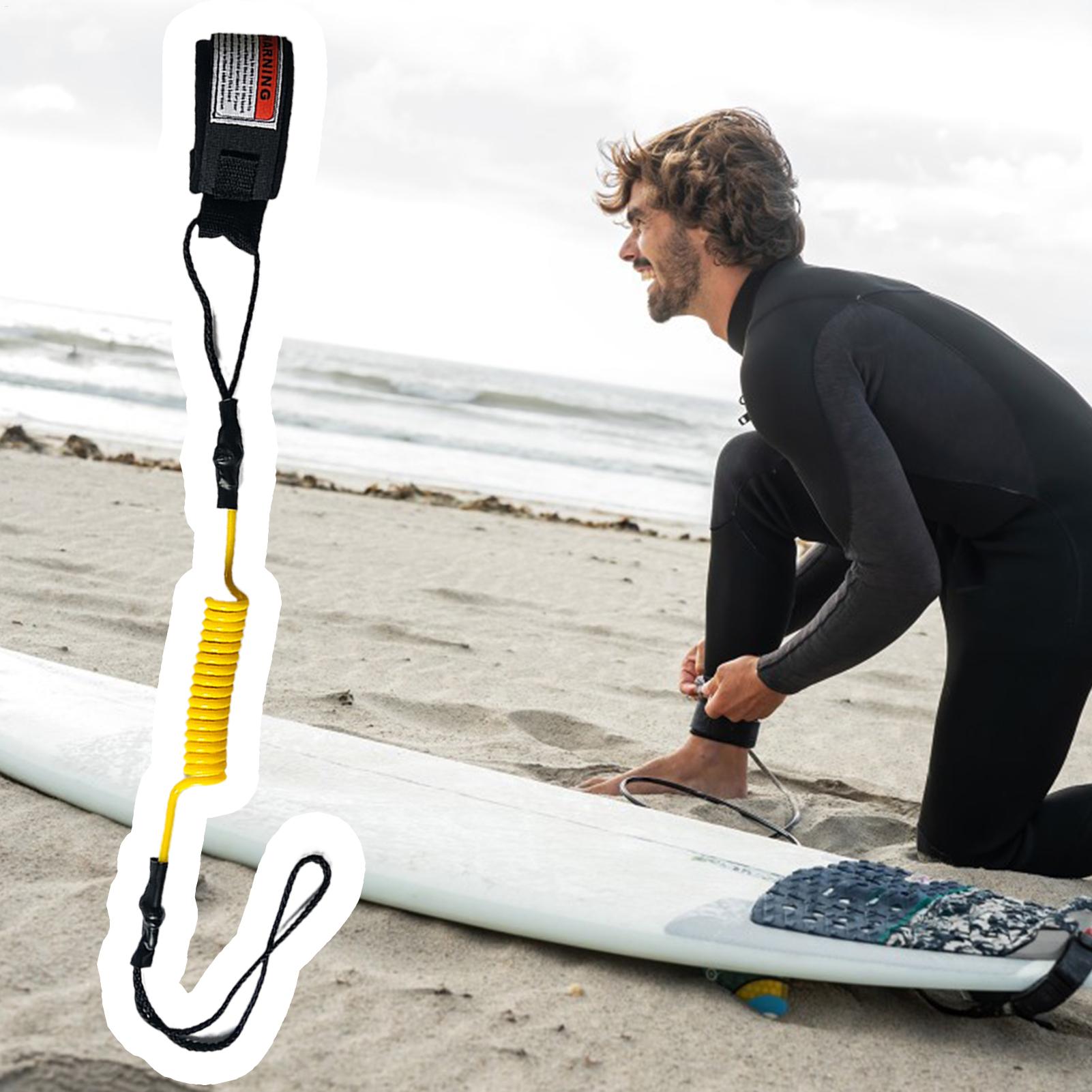 สายจูงนิรภัยสำหรับกระดานโต้คลื - Surfboard Leash บทวิจารณ์และราคา
