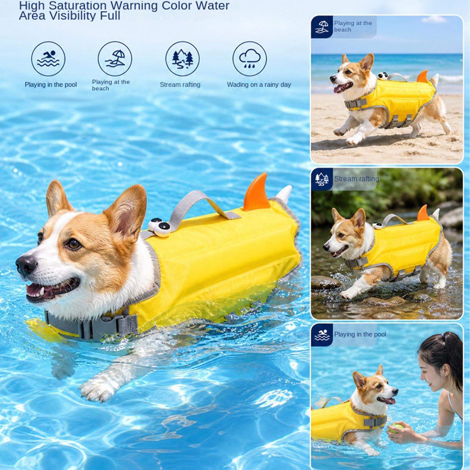 เสื้อชูชีพสุนัขแบบปรับได้ ลอยต - Life Jacket บทวิจารณ์และราคา