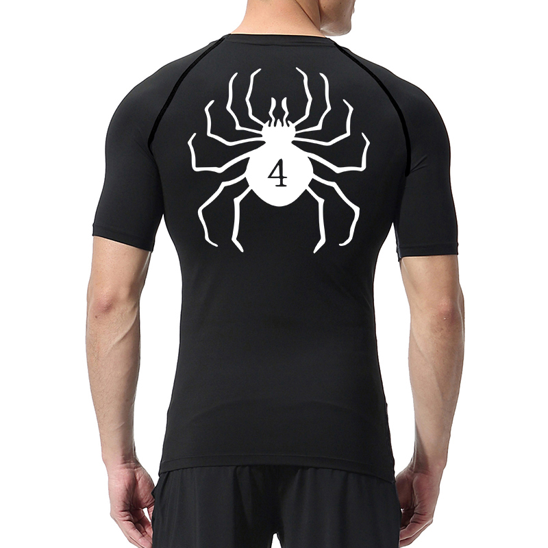 Spider พิมพ์เสื้อสําหรับชายกีฬ - Rash Guard บทวิจารณ์และราคา