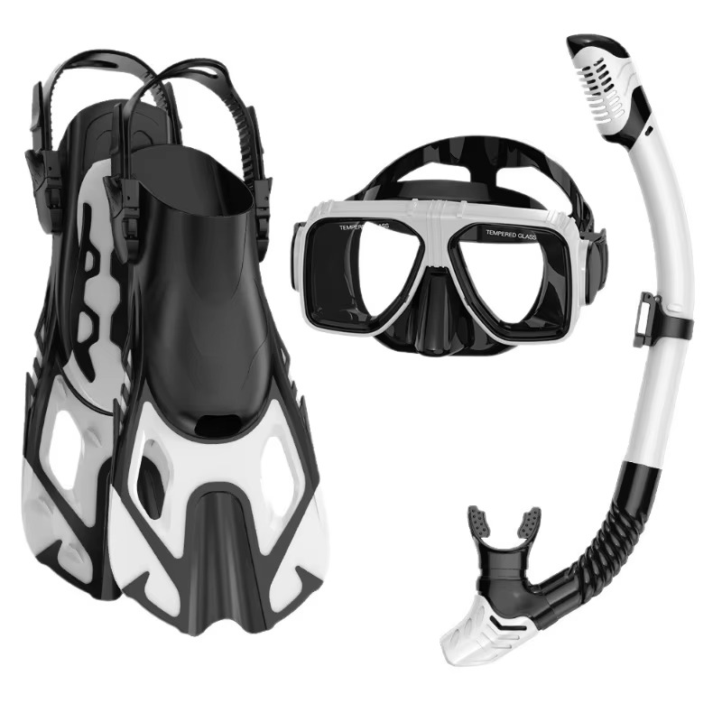 ชุดดำน้ำแบบมืออาชีพ 3 ชิ้น หน้ - Snorkel Set บทวิจารณ์และราคา