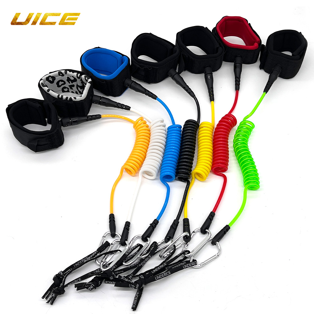 สายรัดกระดานโต้คลื่น UICE 5 ฟุ - Surfboard Leash บทวิจารณ์และราคา