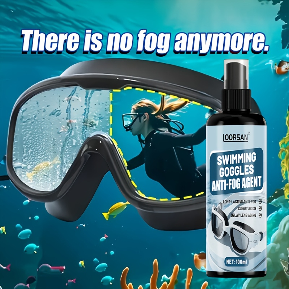 สเปรย์ป้องกันฝ้าสำหรับแว่นตา L - Goggles Swim บทวิจารณ์และราคา